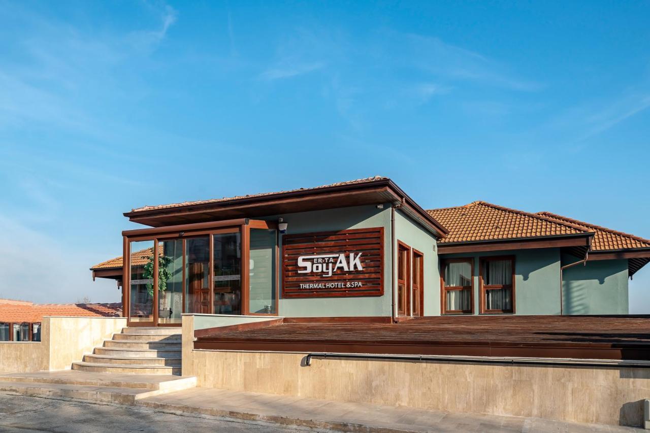 Erta Soyak Thermal Otel Cekirge Bagian luar foto